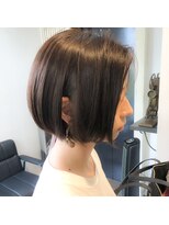 ジゼル 博多(GiseL)&nbsp;ナチュラルボブ前下がりボブストレートボブ