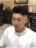 【LUDLOW BLUNT】スキンフェード サイドパート アシメ