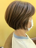 パシフィックダズールバトン(Pacific Dazzle baton) ☆お客様スタイル☆前下がりショート神戸垂水須磨明石人気