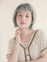 ジュール 大分(Joule)&nbsp;セクションカラー/ペールベージュ/透明感ボブ[大分駅]