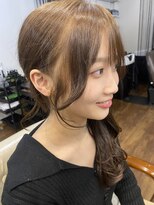 グレイスヘアーラン(grace hair Lan)&nbsp;＊くくっても可愛い顔回りカット＊