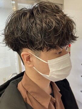 グッドタイムエフティフィフス 横浜西口(GoodTimes ft.fifth) ツイストスパイラルパーマ波巻きスパイラル刈り上げマッシュ