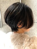 ボヌール オオサカ(Bonheur OSAKA) 【stylist土井お客様スタイル】ショートボブ