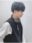 【松戸 岩口】ブルーアッシュカラーマッシュショート