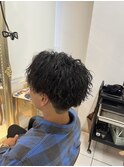 メンズツイストスパイラルパーマ