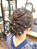 アトリエメルシー 代々木(atelier merci)&nbsp;お呼ばれスタイル / ヘアセット / シニョンアレンジ