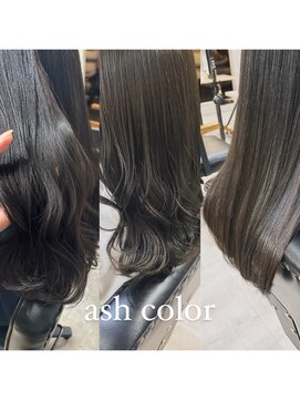 ロッソ(ROSSO) 【YU-KA】アッシュ系カラー・暗染め【大和】