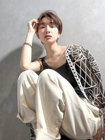 ハルキミナト ジャパン ヨコハマ(HARUKI MINATO japan YOKOHAMA)&nbsp;ハンサムショート/センターパート20代30代40代50代