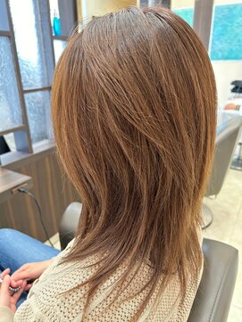 ビーグレイス シモエド店 ショートウルフ × 50代かっこいい女性