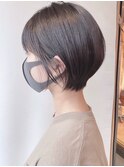 【松戸 morio】大人耳掛けショートボブ夏