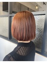 イーチエフ(each f.)&nbsp;【久保木真緒】ピンクベージュボブ☆