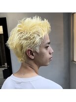 ウェーブ(WAVE)&nbsp;スパイキーショート/抜きっぱなしブリーチ/メンズベリーショート