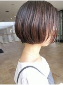 丸みショートボブ/ショートカット/ショートヘア/20代/30代/40代