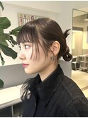 お呼ばれヘア/ シニヨンヘア
