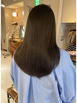 キャンバス バイ ネオリーブ 横浜西口(Canvas by neo.) 春カラー　ブリーチなし　カーキベージュ 【miku】