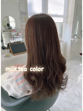 エフ(F) milk tea☆color