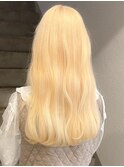 抜きっぱなしブロンド/ブロンドカラー