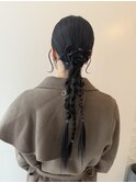ヘアセット/ヘアアレンジ/二次会/大人美人/韓国風＠30代40代50代