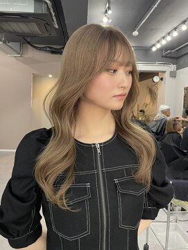 レブ 四条烏丸(Reb,) 京都ダブルカラーブリーチミルクティーベージュ30代40代