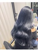 【原野葵】ブルー×バイオレット
