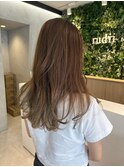 バレイヤージュ＊ベージュ
