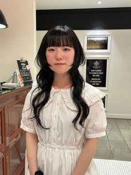 ビーハイブアヴェダ PARCO2店(BEHIVE AVEDA) 【yuuna】ロング海月ウルフ