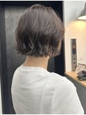 【GEEKS渋谷】切りっぱなしボブ/垢抜けヘア/アッシュブラウン/夏