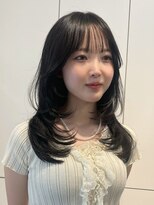 ロンドアンメゾン 原宿(Lond un Maison.)&nbsp;レイヤーアプリコットオレンジハイライトカラーミディアム