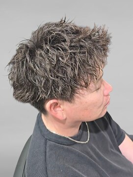 アノ 別府店(Ano.) 大分別府メンズパーマツイストスパイラルスパイキーショート