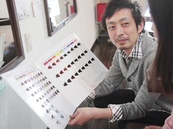 ヘアスペースソード(Hair space SWORD)の写真/【豊田市】お客様の希望をしっかりとカウンセリングし、一人一人の髪のお悩みを解決!理想のスタイルが叶う*