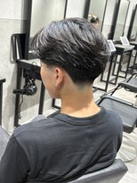 テクト バイアッシュ 吉祥寺店(Tect by Ash)&nbsp;テーパーフェードニュアンスパーマセンターパート毛流れパーマ