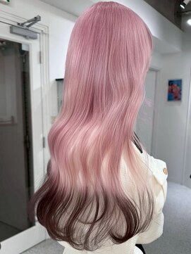 ペレ 梅田(PELE) ミディアムヘア/暗めカラー/グラン マッシュ/梅田