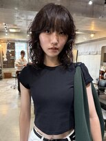 ナループロア ルームー(Nalu pu loa ROOMOO)&nbsp;レイヤーカット/レイヤーパーマ/グレージュカラー