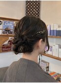 ゆるっとシニヨン