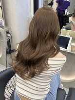 アスター 天神大名店(Aster) 小顔に見えるトレンドヘア/黒髪/オリーブグレー/ココアベージュ