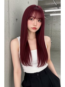 ネオリーブアーチ 武蔵小山店(Neolive arch) イメチェン/グレージュ/外ハネボブ/美髪チェリーブラウン