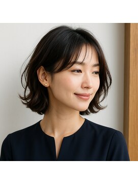 スープレックス ヘアーデザイン(SOUPREX HAIR DESIGN) ミセススウィングボブパーマ　20代 30代 40代 50代 60代髪質改善