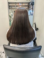 オーク ナチュリ(OAK×NACHUL)&nbsp;ダークブラウン　スモーキーブラウン　ツヤ髪