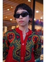 ミューズ バイ ケンジ(MUSE by KENJE)&nbsp;ピクシーショート ウルフカットナチュpermで