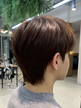 グランデュール 東静岡池田店(GRANDEUR) メンズショートブラウンカラーヘア