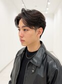 センターパート/メンズカット/【#渋谷駅#髪質改善】