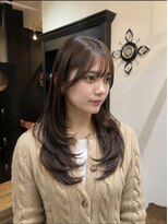 ヘアーアンドファッションシオミエイチ (hair&fashion shiomi H) 韓国レイヤー