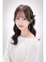 エートス(ethos)&nbsp;三好市美容室エートス 編み込み艶セミロング