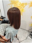 夏秋色カラー×モカブラウン