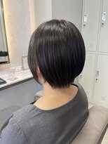 クロレ(Colorer)&nbsp;丸みショート×透明感グレージュ