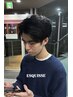 《桂吾限定》自然な質感、曲がる縮毛矯正＋カット