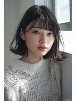 クート アンド シー 東川口(kuto and C) 外ハネボブ×イルミナカラー×東川口