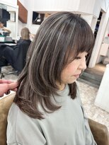 ワールドオーダー 天王寺店(WORLD ORDER)&nbsp;白髪ぼかしハイライト 606