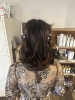 ムエール(mouair)&nbsp;cocoro限定クーポン！ハーフツインアレンジ