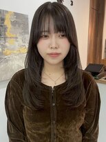 ウル 岡山駅店(ULu.)&nbsp;透明感カラーくすみカラーワンカラーブリーチ無しカラー岡山駅